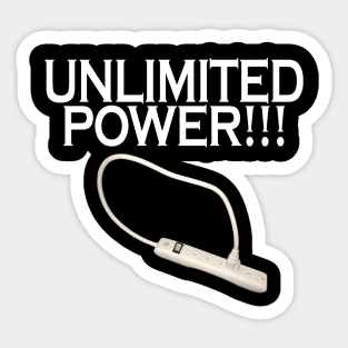 unlimited power Sticker